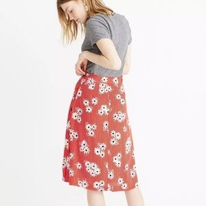 Madewell Side-Button Daisy Society Skirt 0